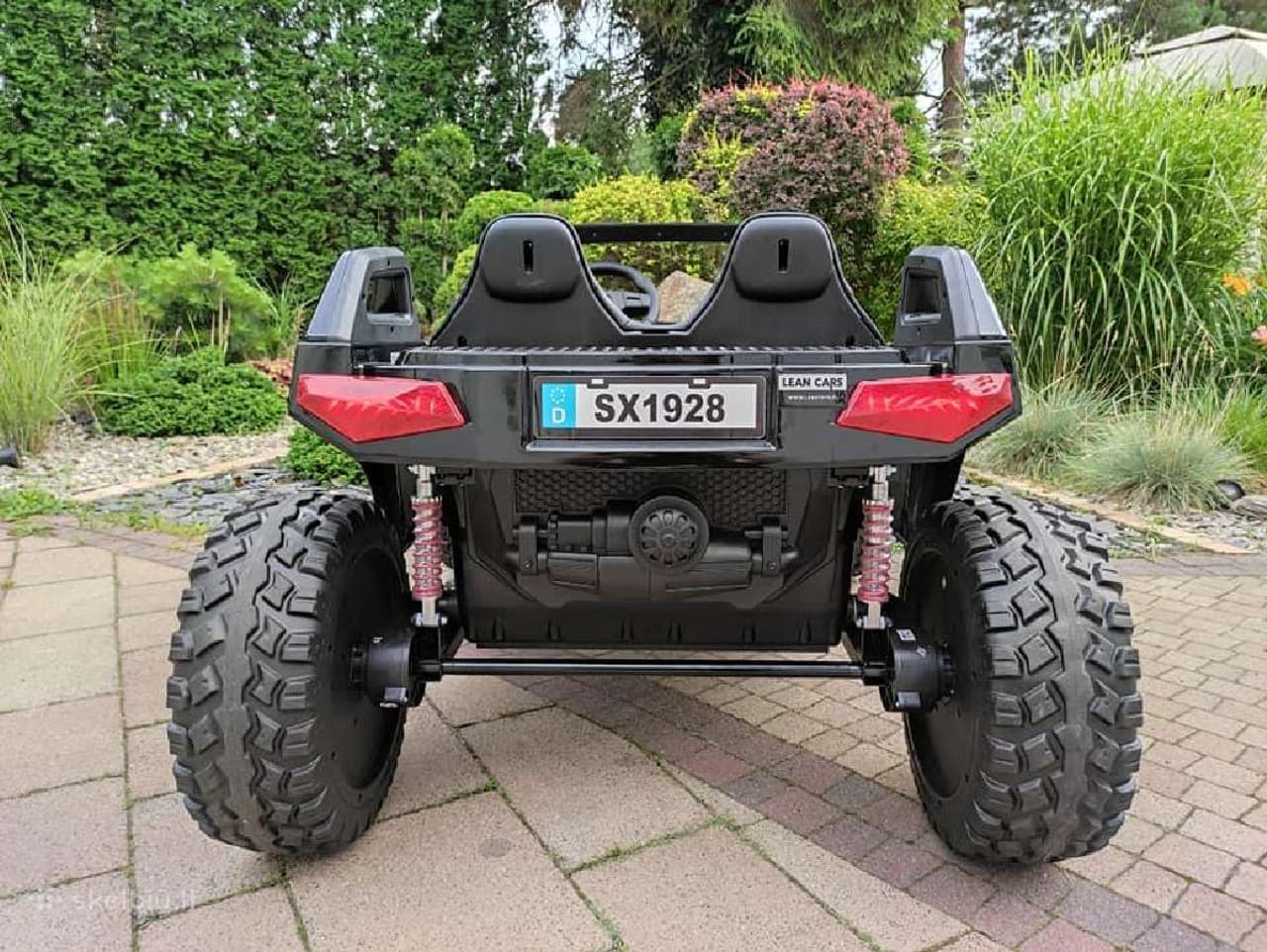 Clash XL 24V Electric Ride On Buggy Black