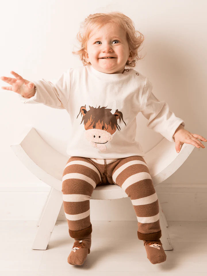 NEUTRAL HIGHLAND COW - TOP