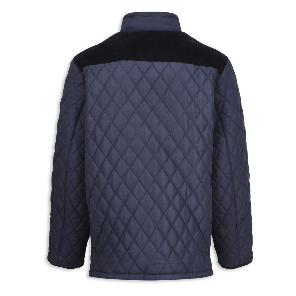 Country Estate - Lewis Quilted Jacket - Navy