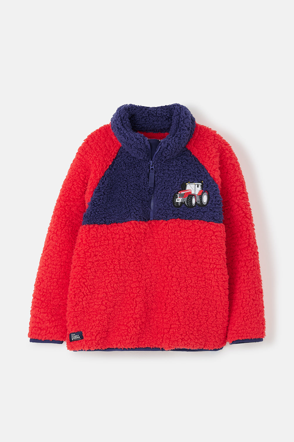 CADEN FLEECE - RED TRACTOR