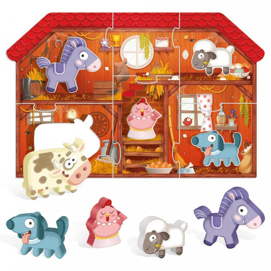 MONTESSORI FIRST PUZZLE - THE FARM