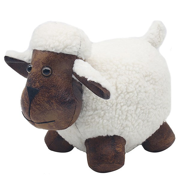 Antique Pals Doorstop -White Sheep