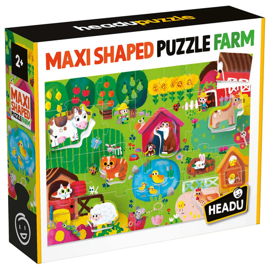 MAXI SHAPED PUZZLE - THE FARM
