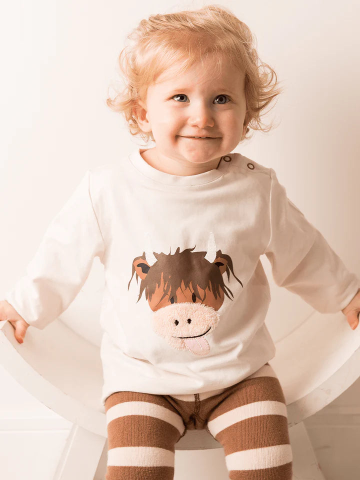 NEUTRAL HIGHLAND COW - TOP