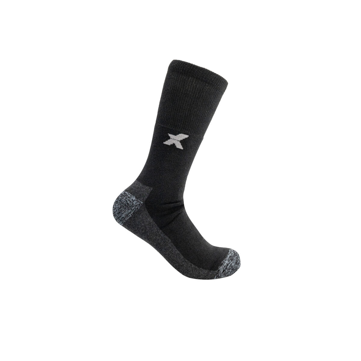 Xpert Core Comfort Work Socks 3 Pack Black/Grey