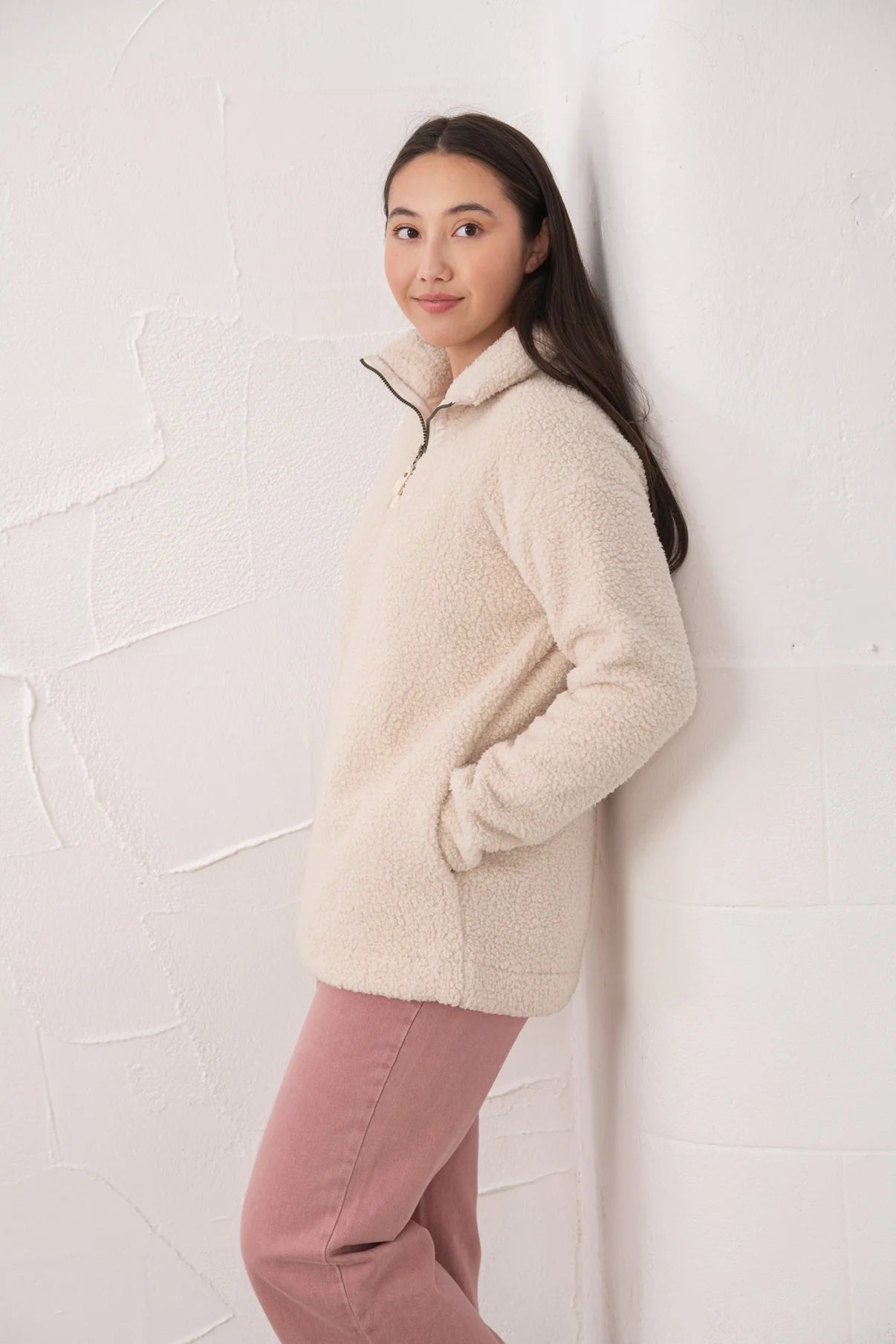 BAY SHERPA FLEECE - CREAM