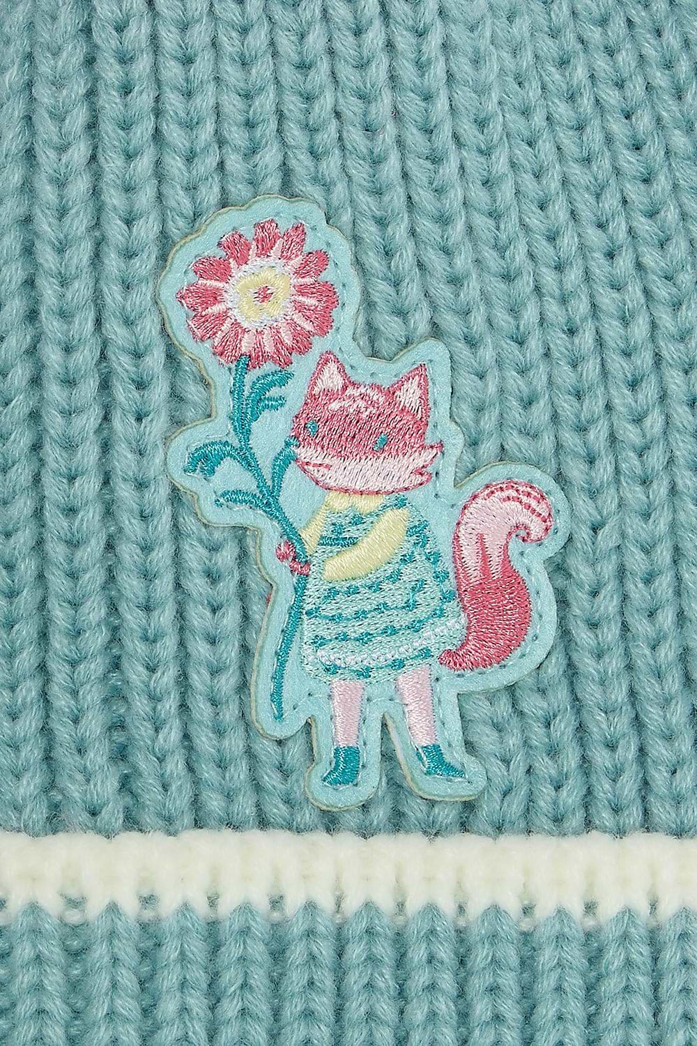 BOBBIE BOBLE HAT - FOX TEAL