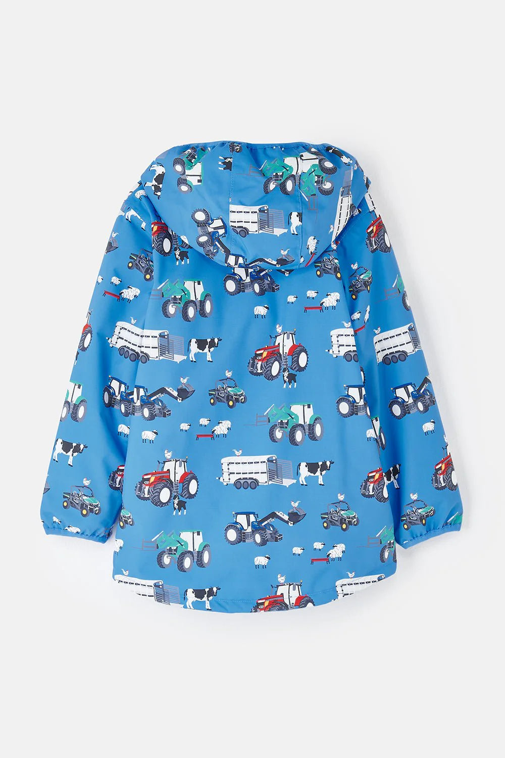 FINLAY COAT - BLUE FARM PRINT