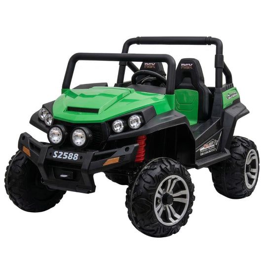 Ranch Wagon 24V Electric Ride On Buggy Green