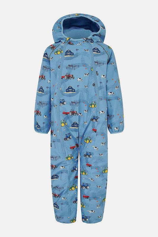 JAMIE WINTER PUDDLESUIT - FARM PRINT
