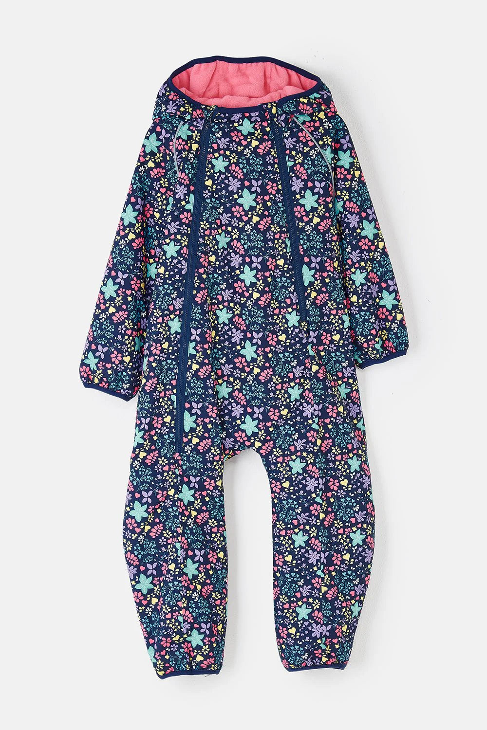 JAMIE PADDED WATERPROOF PUDDLESUIT - FLORAL PRINT