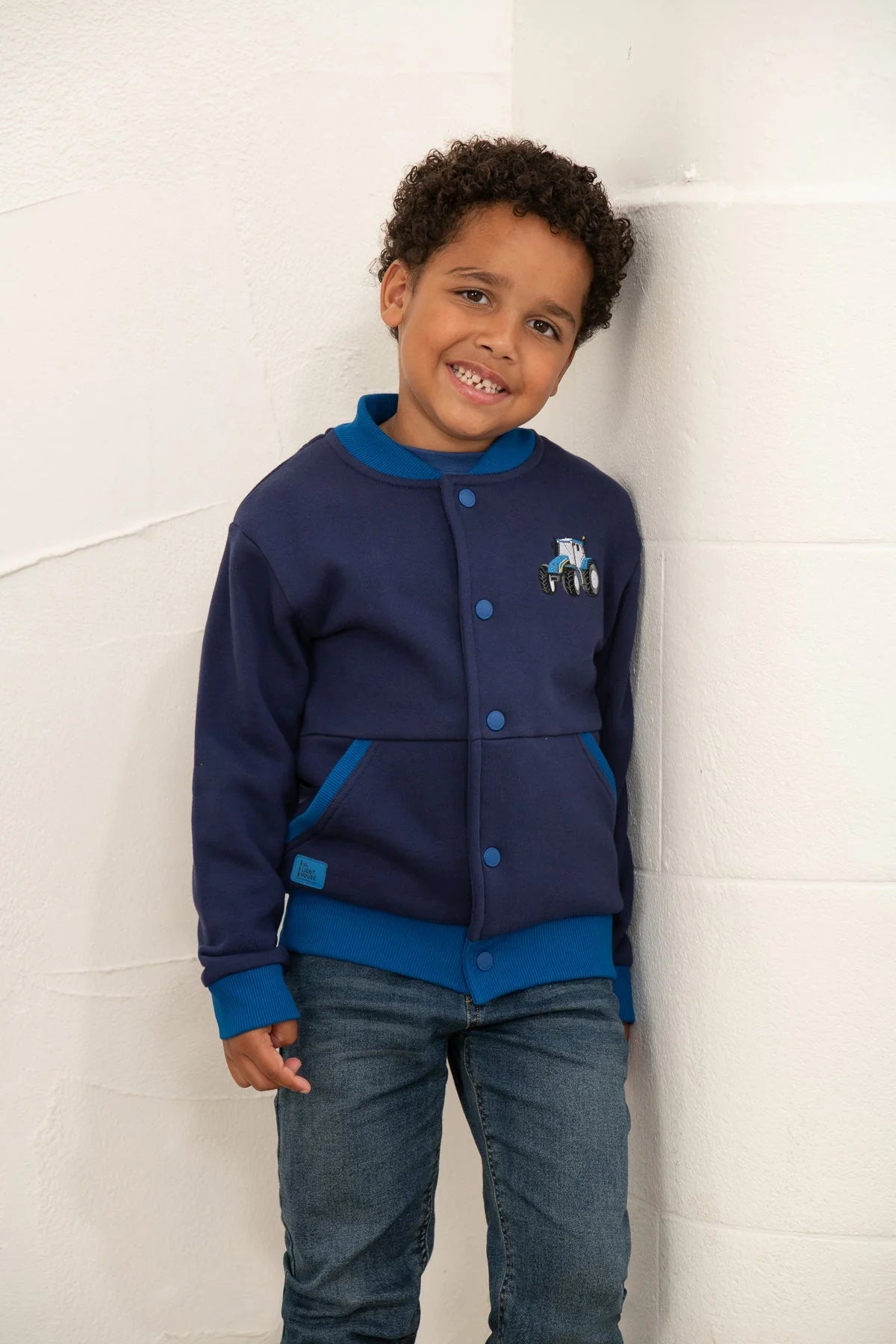SPENCER JACKET - BLUE TRACTOR