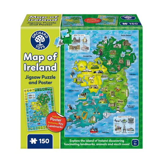 MAP OF IRELAND PUZZLE