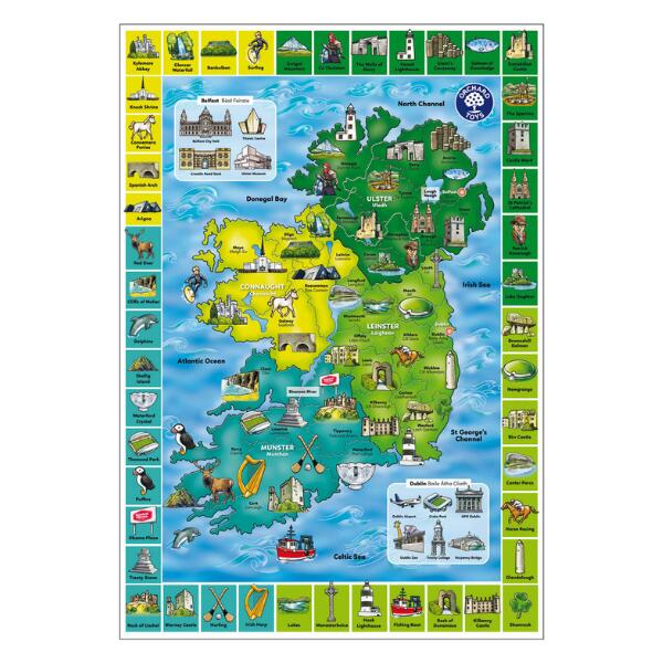MAP OF IRELAND PUZZLE