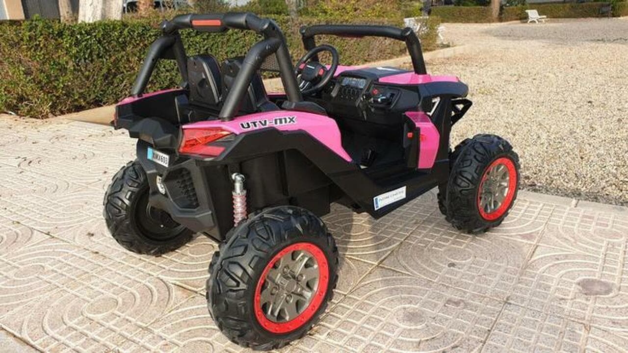 GROUND COMMANDER 24V ELECTRIC BUGGY -PINK