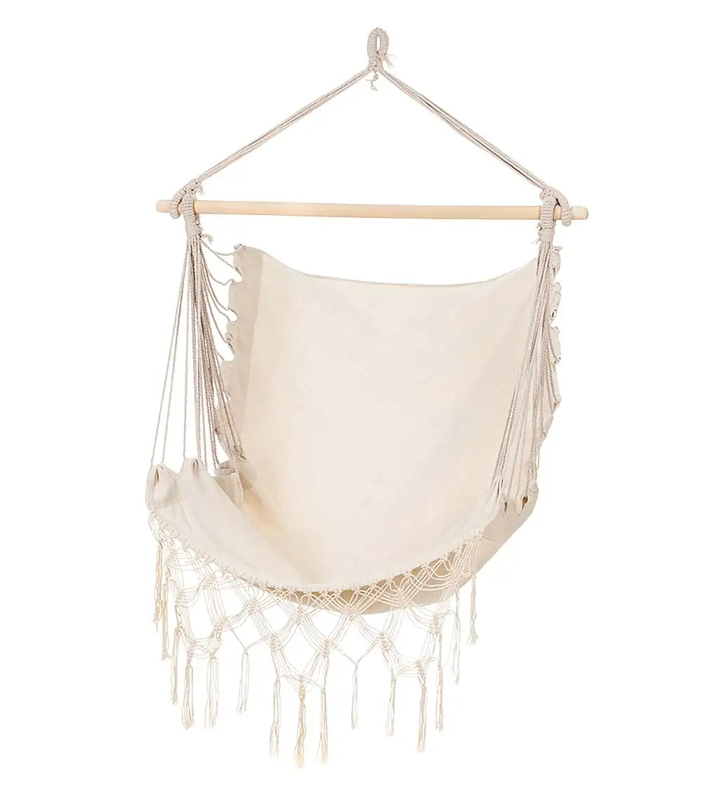 CREAM HAMMOCK CHAIR