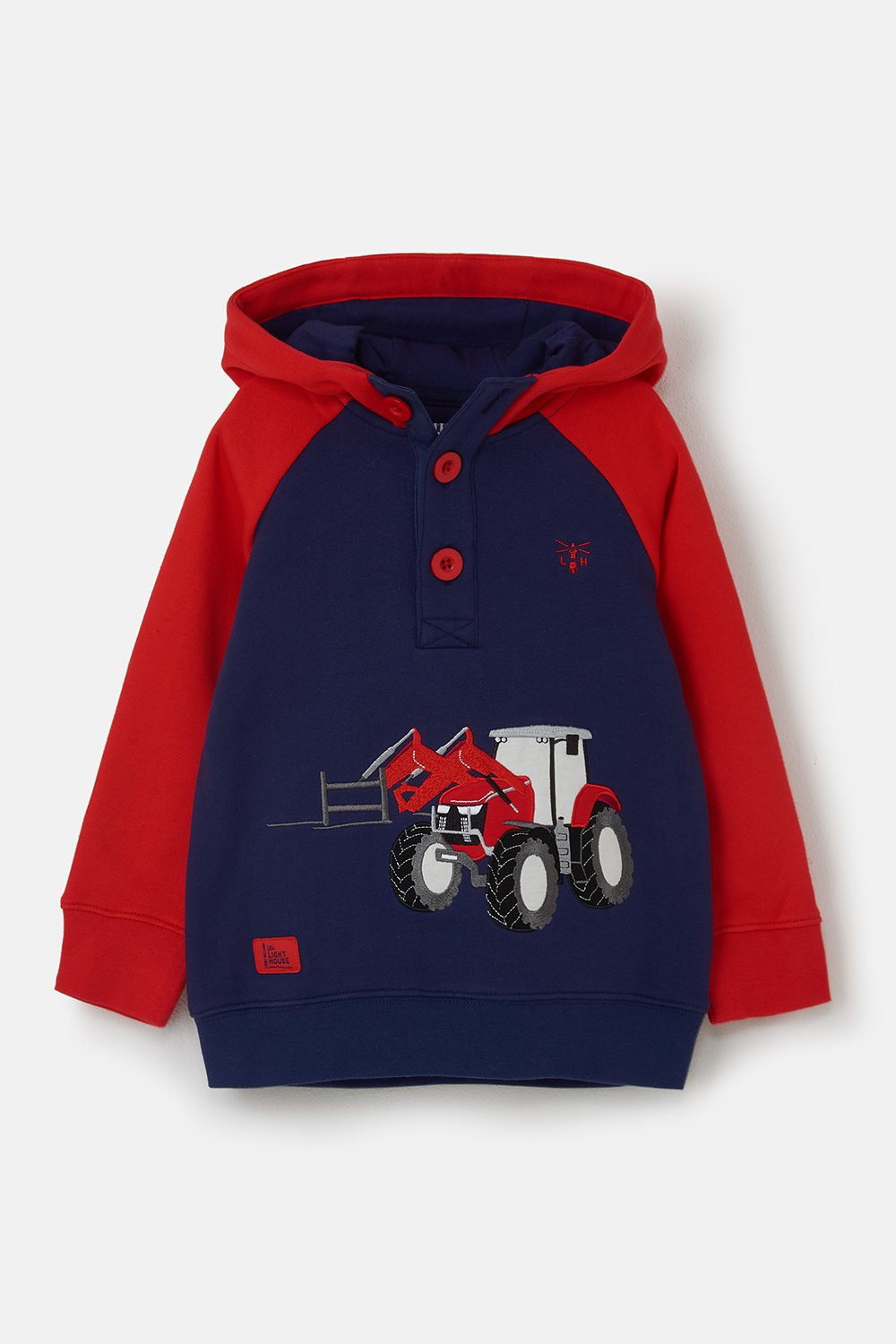 JACK HOODY - RED - FRONT LOADER
