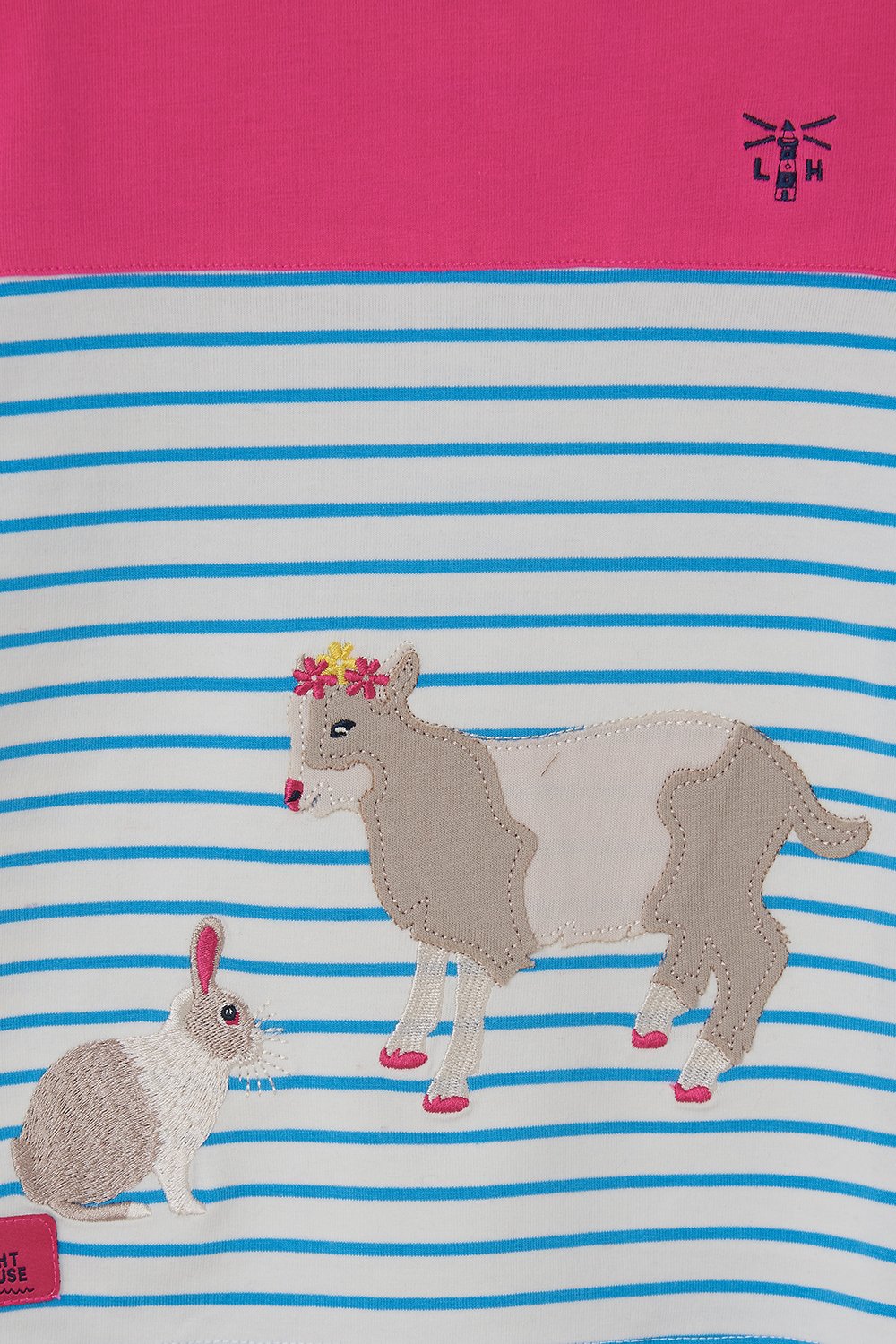 LONG SLEEVE - KID & BUNNY PRINT