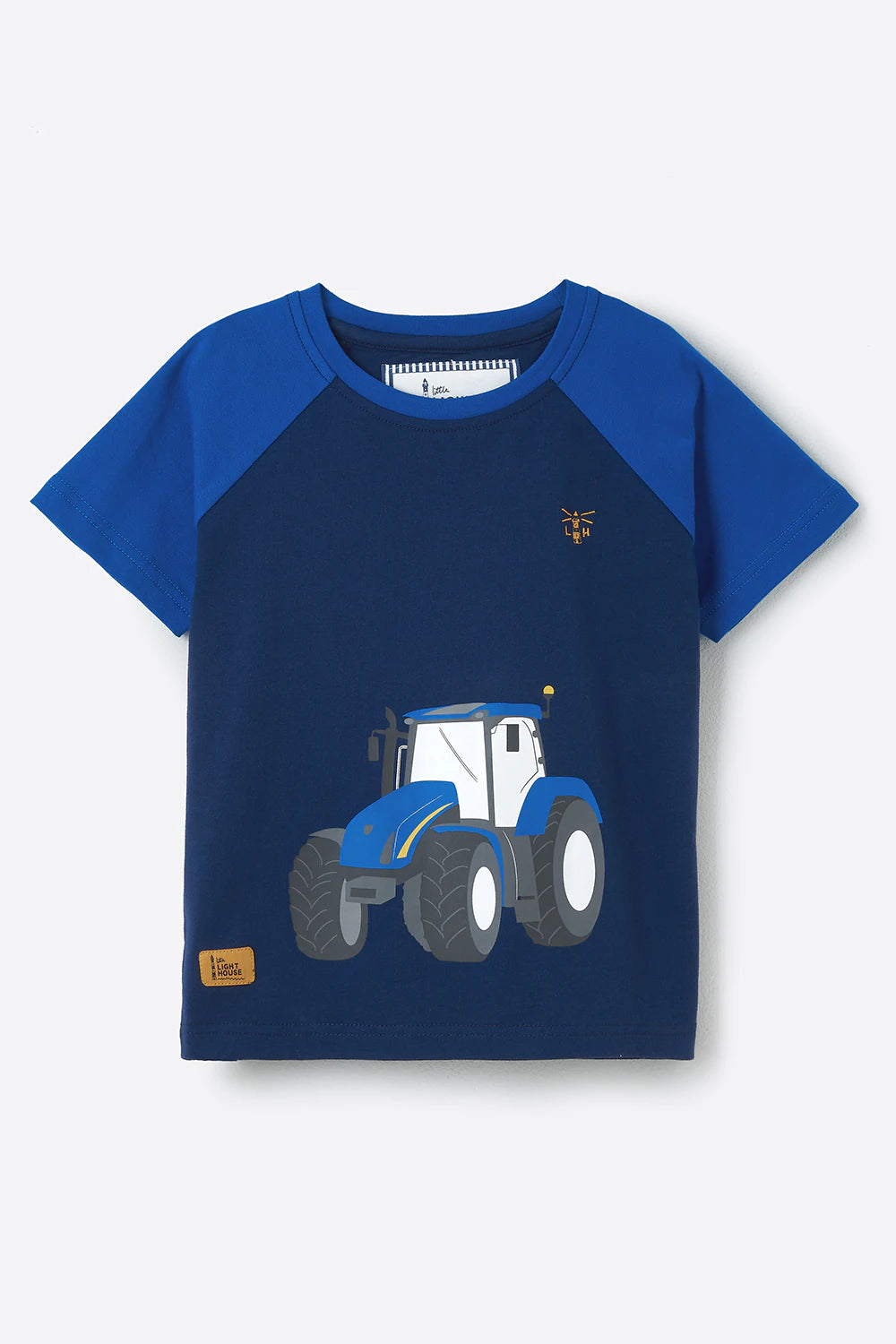 MASON TEE SHIRT- BLUE TRACTOR