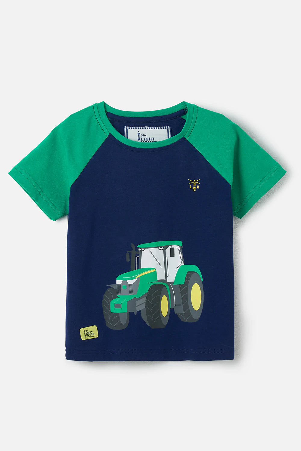 MASON TEE SHIRT- GREEN TRACTOR