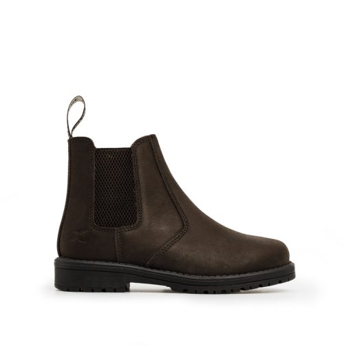 Kids Xpert Heritage Wrangler Boot - Dark Brown