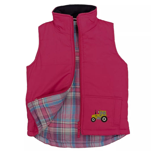 COUNTRY LIFE GILET - PINK