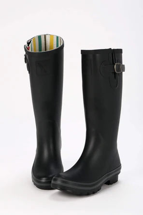 EVERCREATURES PLAIN ALL BLACK WELLIES