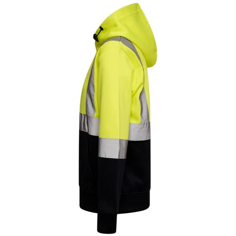 KIDS HOODY - HI VIS YELLOW