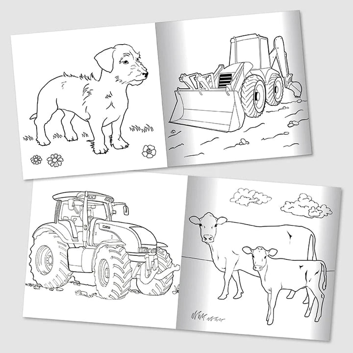 TRACTOR TED & FRIENDS COLOURING BOOK