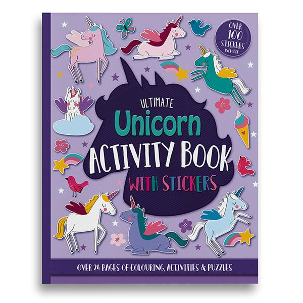 UNICORN ACTIVITY BOOK WITH STICKERS