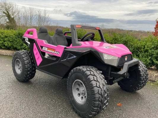Clash XL 24V Electric Ride On Buggy Pink