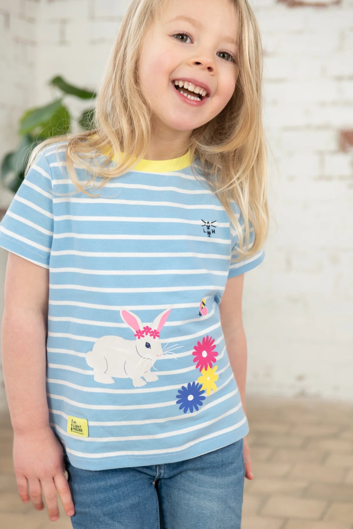 GIRLS BUNNY T -SHIRT