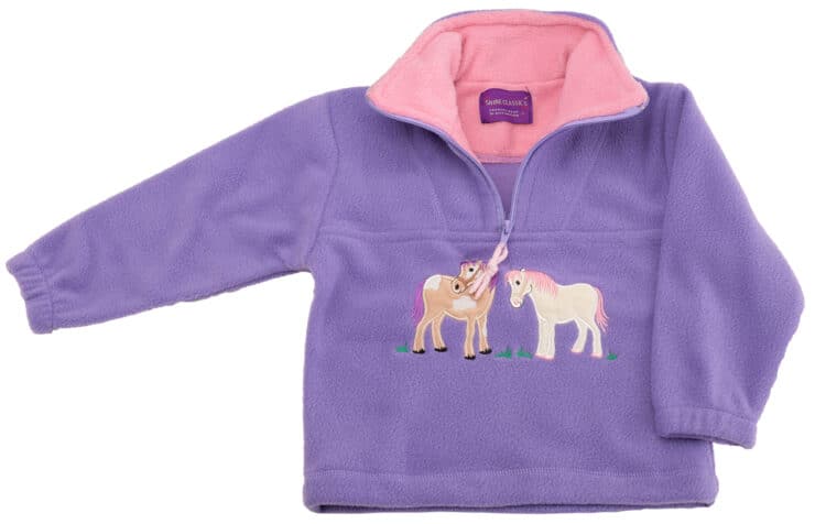 LILAC FLEECE SWEATER