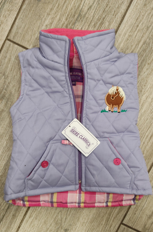 LILAC BODYWARMER