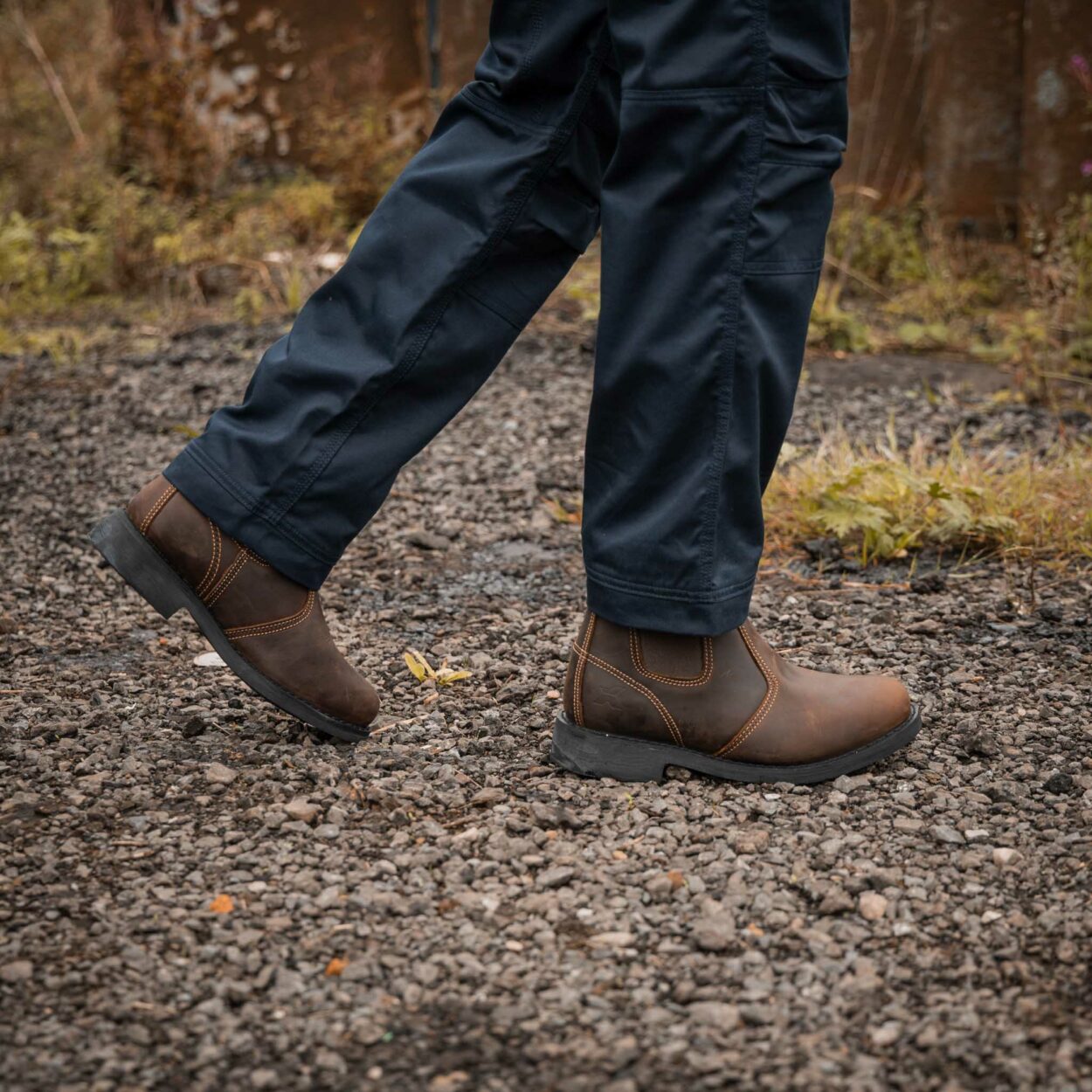 XPERT HERITAGE CHELSEA - NON SAFETY BOOTS BROWN