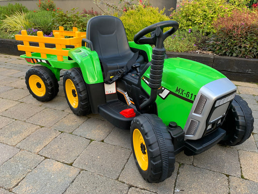 MX 12V ELECTRIC TRACTOR & TRAILER