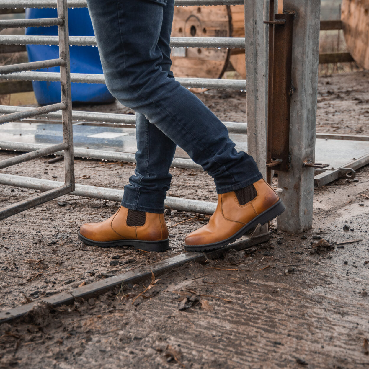 XPERT HERITAGE SADDLER DEALER BOOTS -TAN