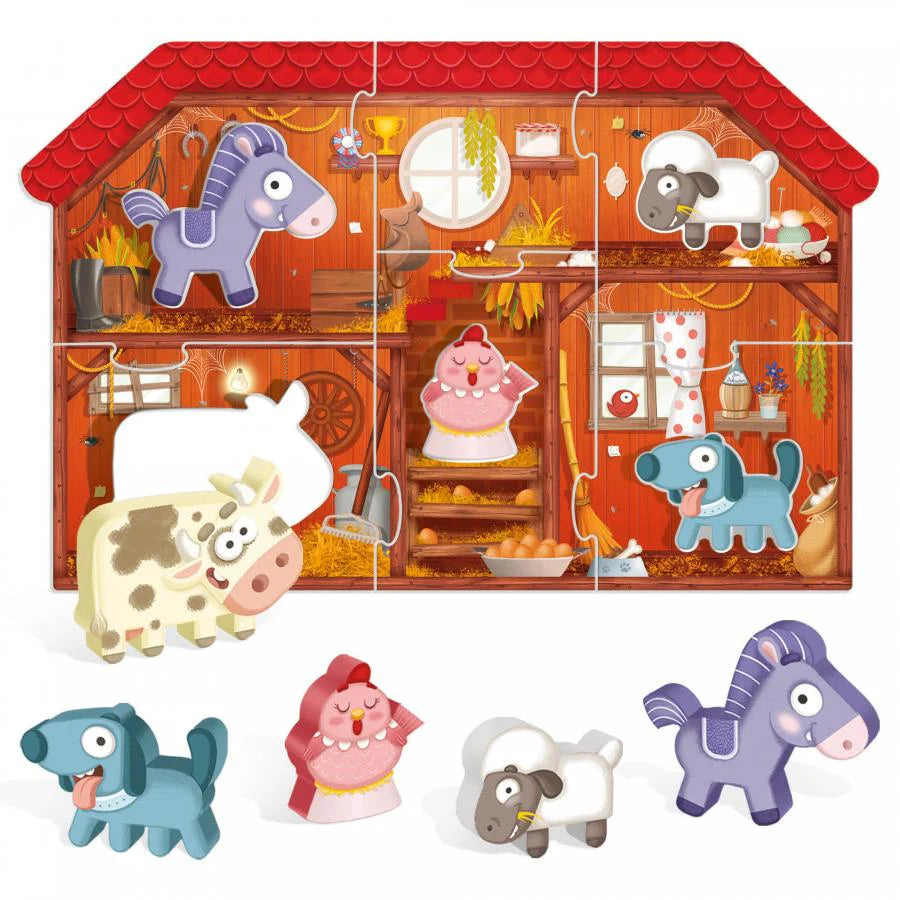 MONTESSORI FIRST PUZZLE - THE FARM