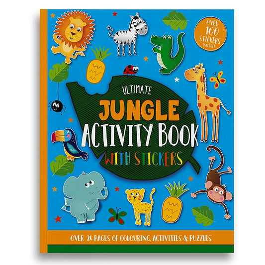 JUNGLE COLOURING BOOK