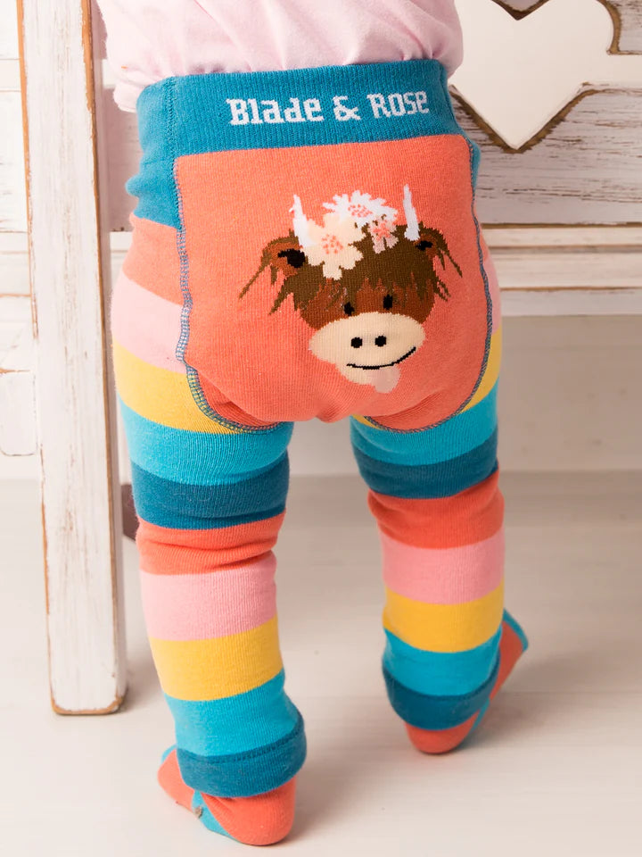 BLADE & ROSE - BONNIE HIGHLAND COW LEGGINGS