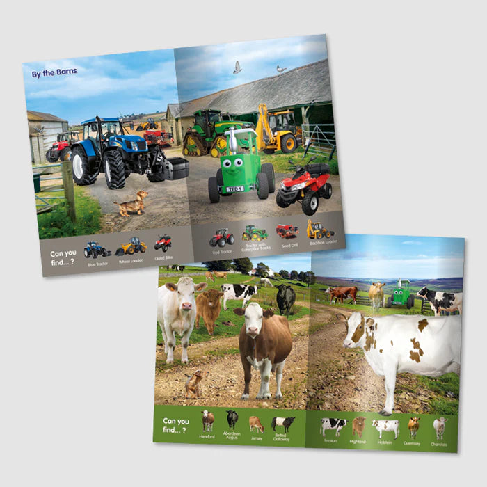 Look & find farm book