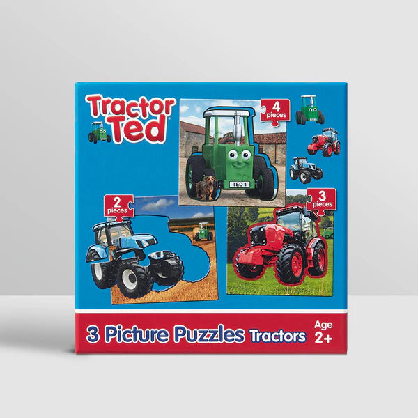 TRACTOR TED - 3PICTURE PUZZLE