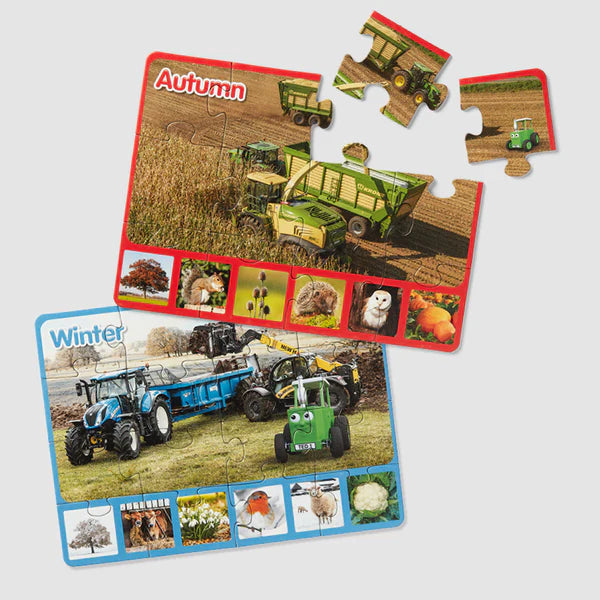 TRACTOR TED -4 PUZZLES IN A BOX