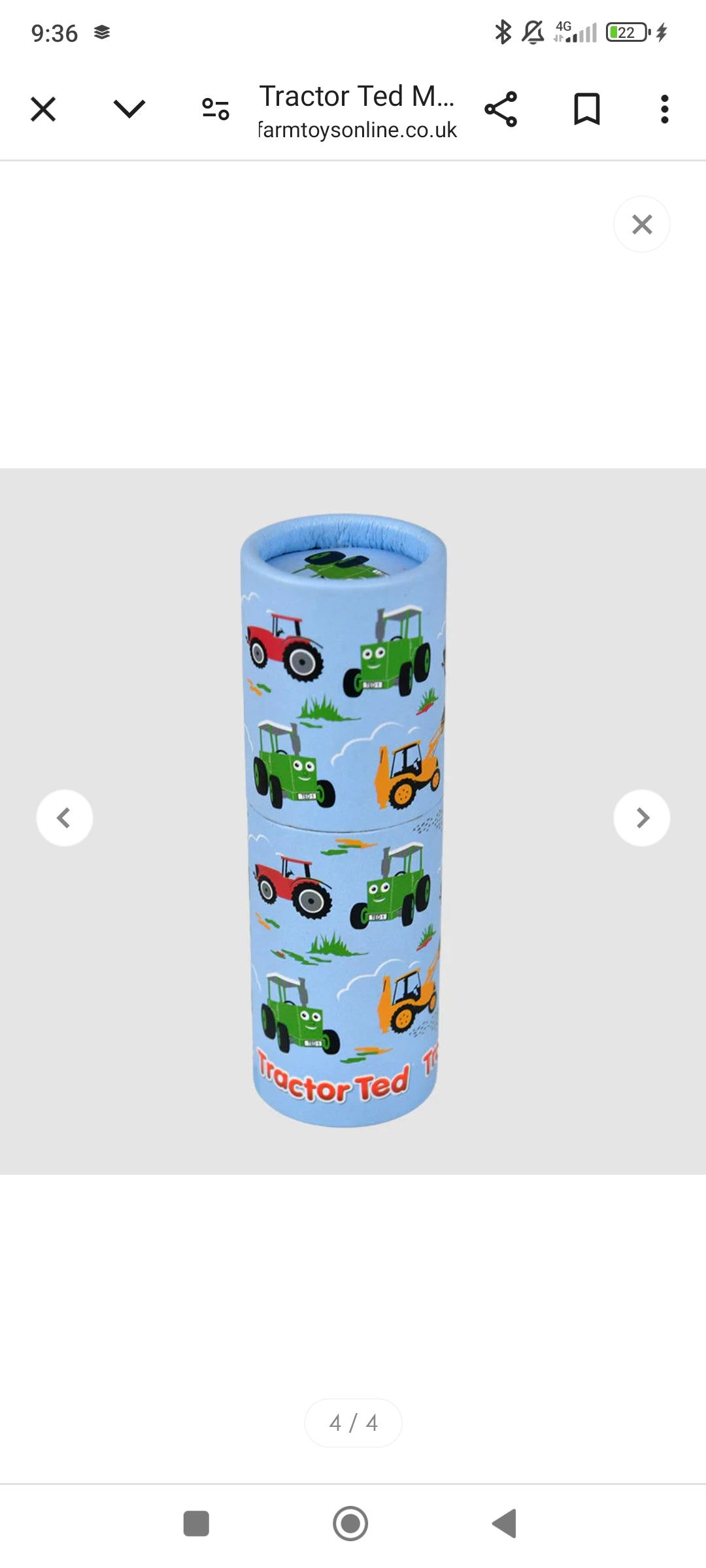 TRACTOR TED MINI PENCIL'S