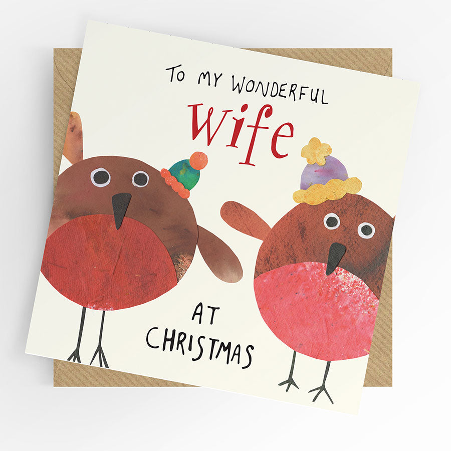 WONDERFUL WIFE - CHRISTMAS CARD