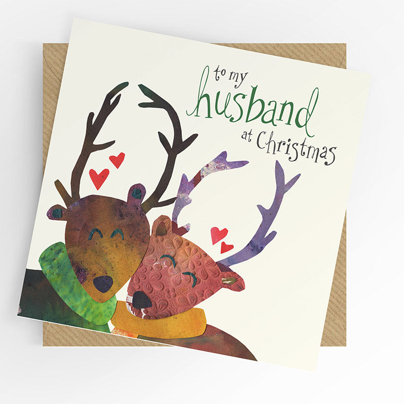 HUSBAND AT CHRISTMAS - GIFT CARD