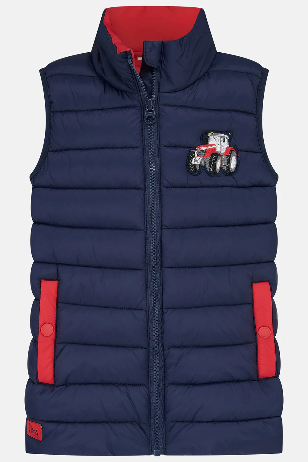 ABEL PADDED GILET - RED TRACTOR