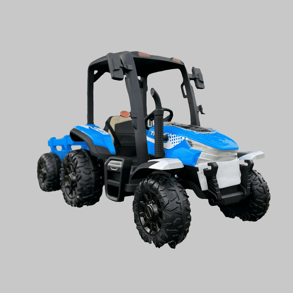 24V TRACTOR & TRAILER - BLUE