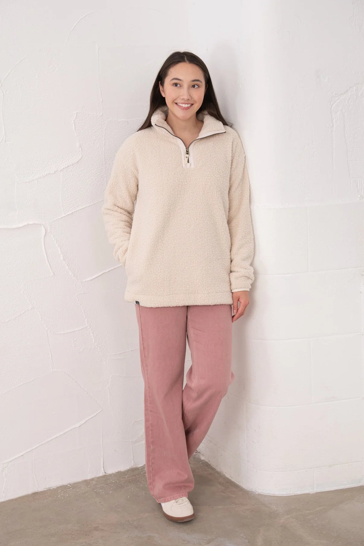 BAY SHERPA FLEECE - CREAM
