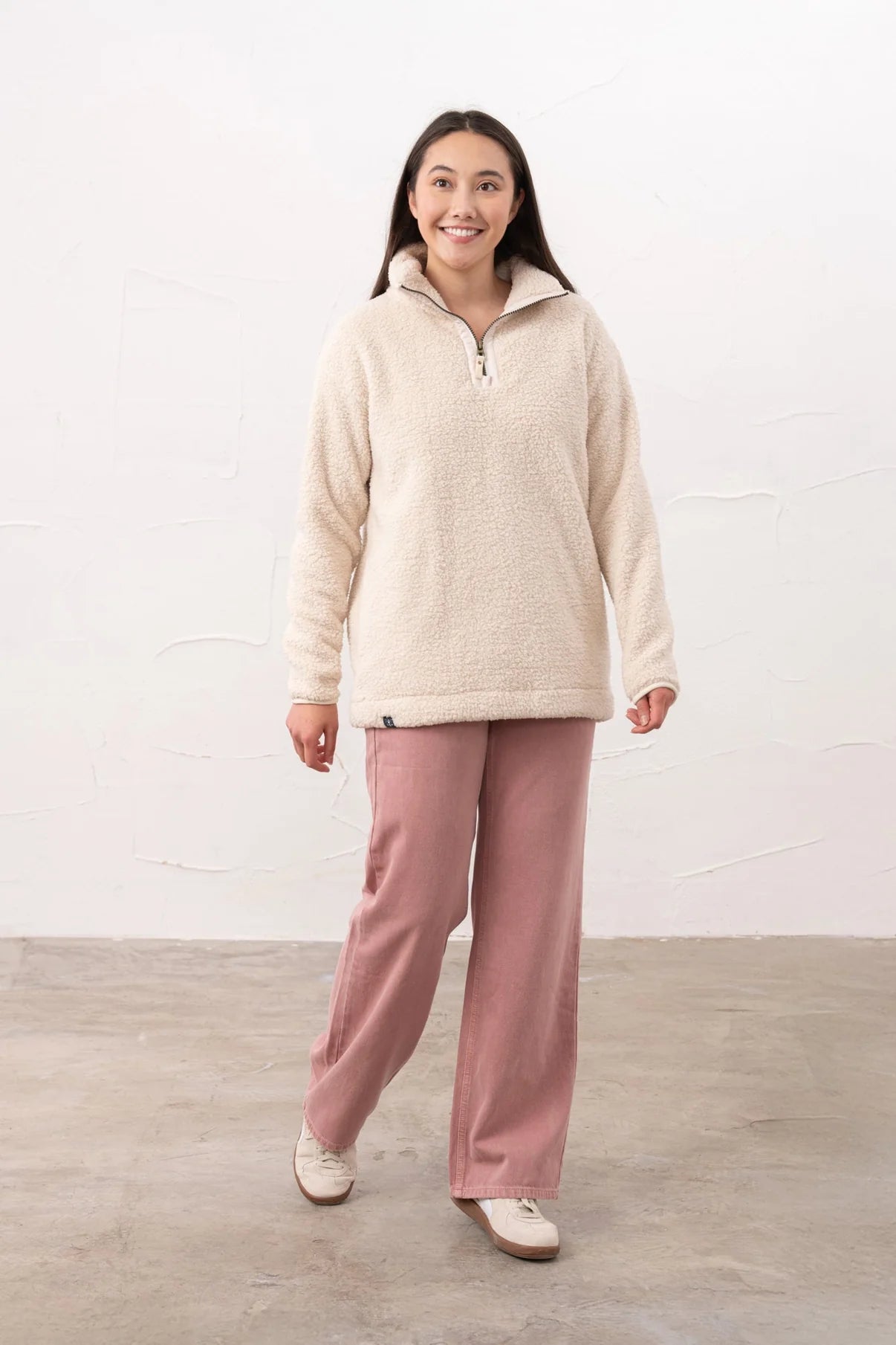 BAY SHERPA FLEECE - CREAM